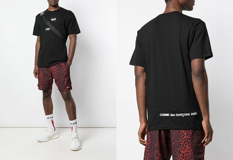 supreme cdg harold hunter moletom com capuz