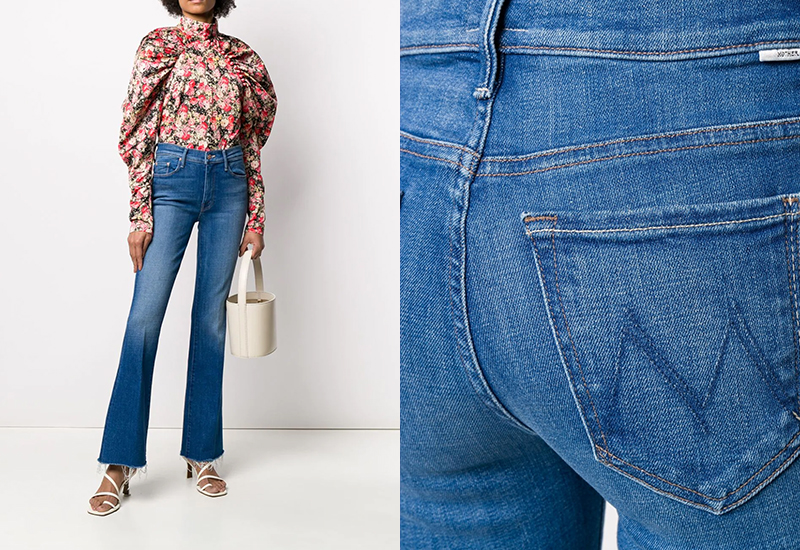 Farfetch Dames Kleding Broeken & Jeans Jeans High Waisted Jeans High waist jeans 