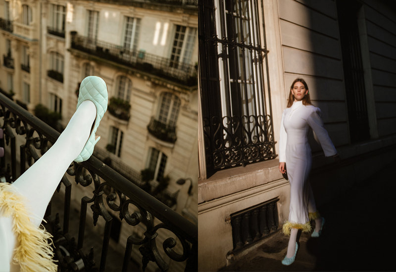 At Bottega Veneta, platform shoes reach a new dimension