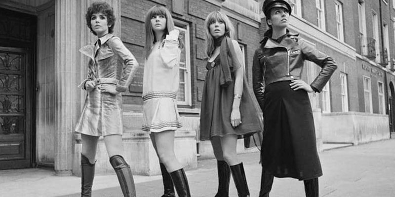 As Fértil embrague Moda de los 60: la revolución del estilo