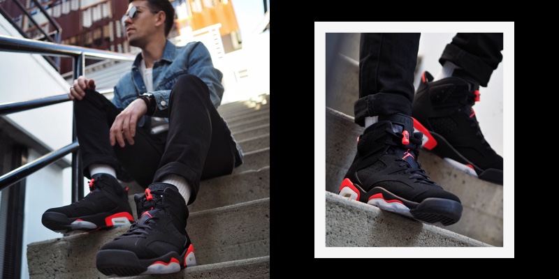 jordan 6s on feet