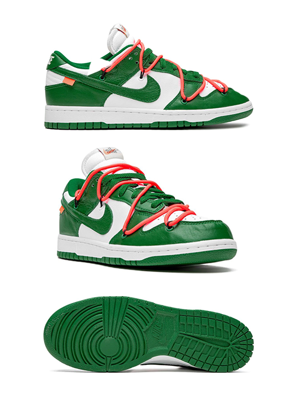 Nike x Louis Vuitton Air Force 1 Low Virgil Abloh - White/Green Sneakers  - Farfetch