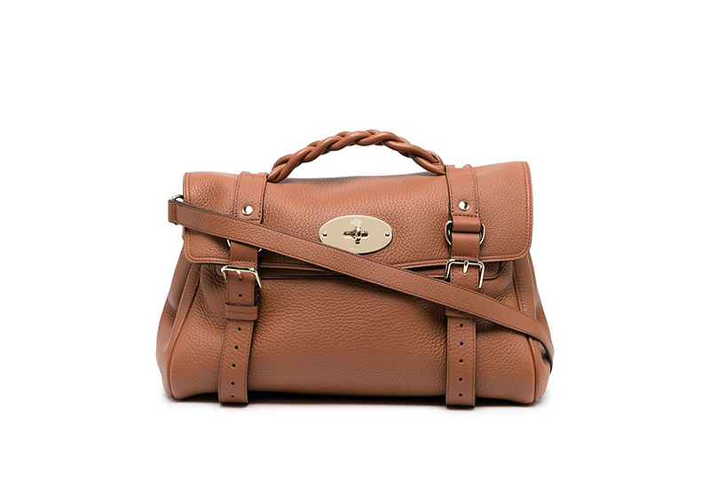 Mulberry Leather Briefcase - Made in England - Classic Business Style