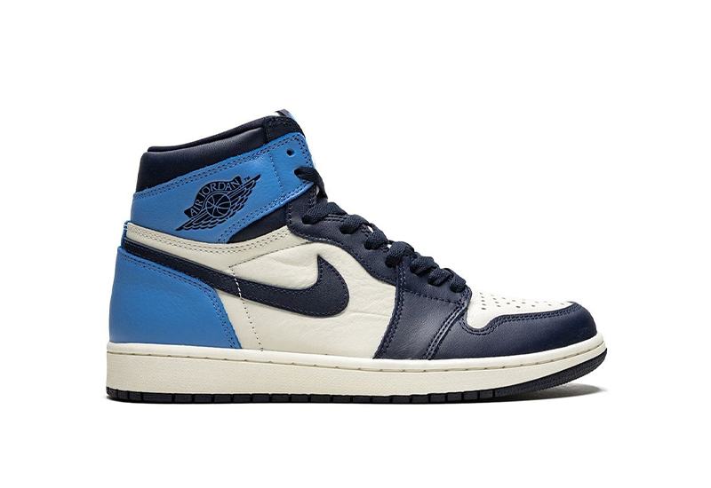 Nike jordan 1 azul sale