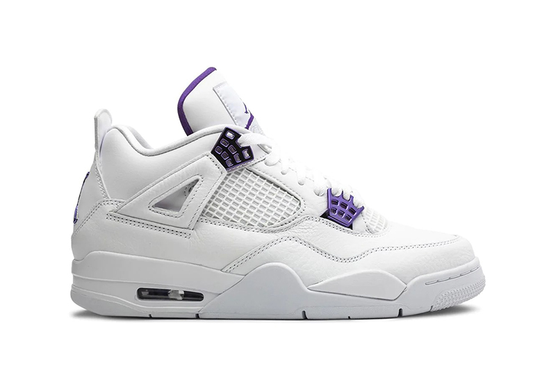 all white air jordan 4s