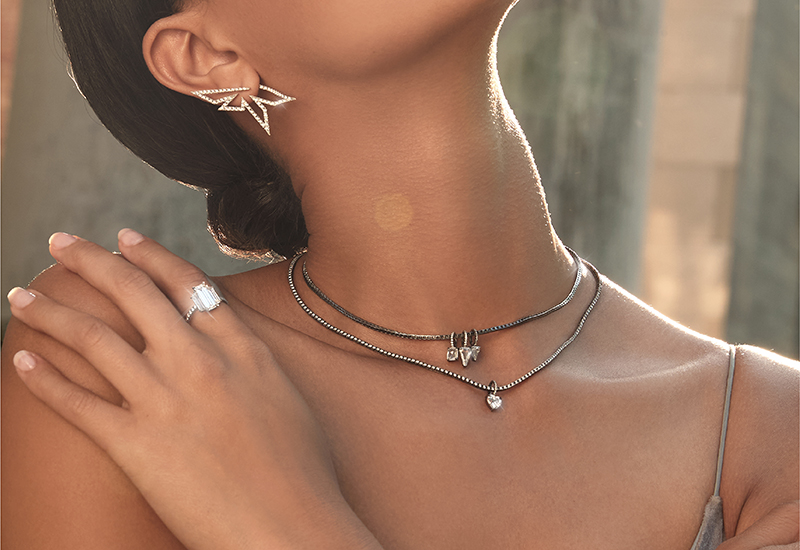 Buy Royal Elegance Diamond Necklace Set Online | ORRA