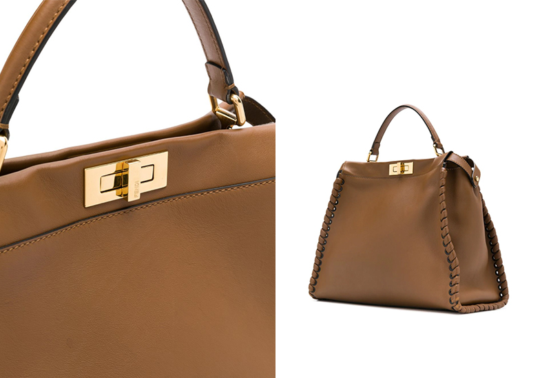 Spy leather handbag Fendi Black in Leather - 39083346
