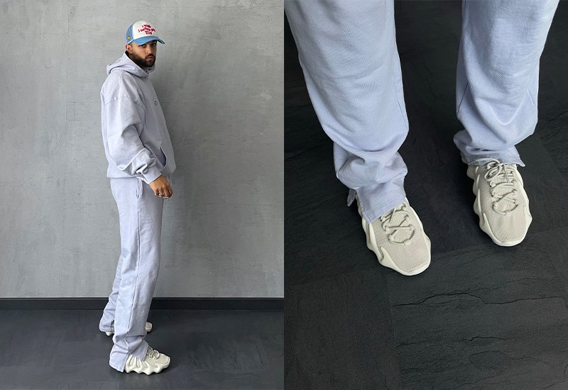 Guia de talla y ajuste de los tenis Yeezy 450 Style Guide FARFETCH