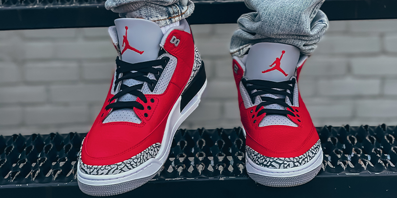 how to lace up jordan 3s