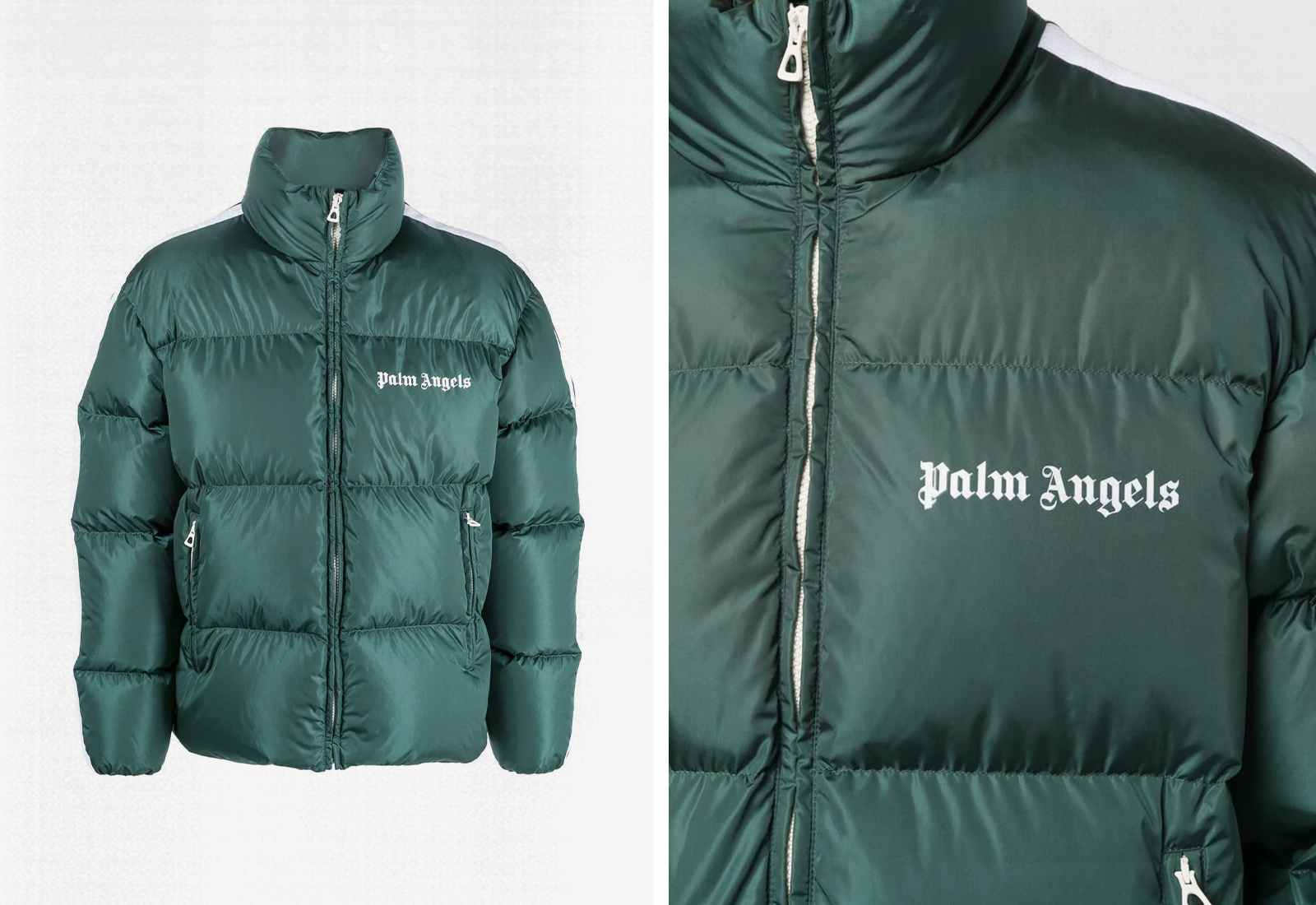 CLASSIC TRACK DOWN JACKET in red - Palm Angels® Official
