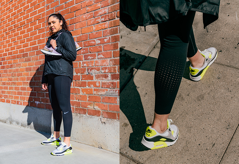 air max 90 on feet women