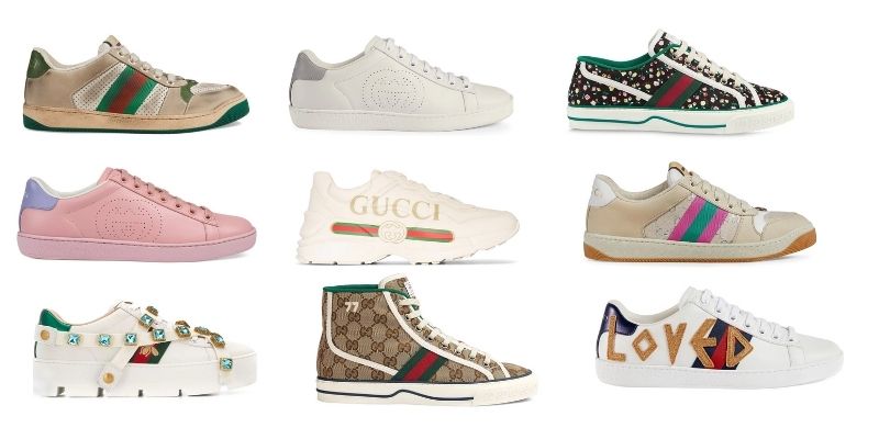 tenis Gucci que marcan tendencias en