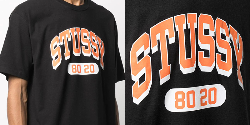 Stussy Since 1980 Big Logo Shirt - Vintage & Classic Tee